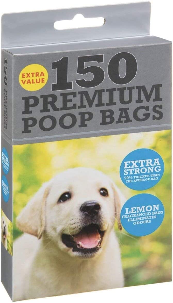 Hundekotbeutel extra dick 150 Stück mit Zitrusduft