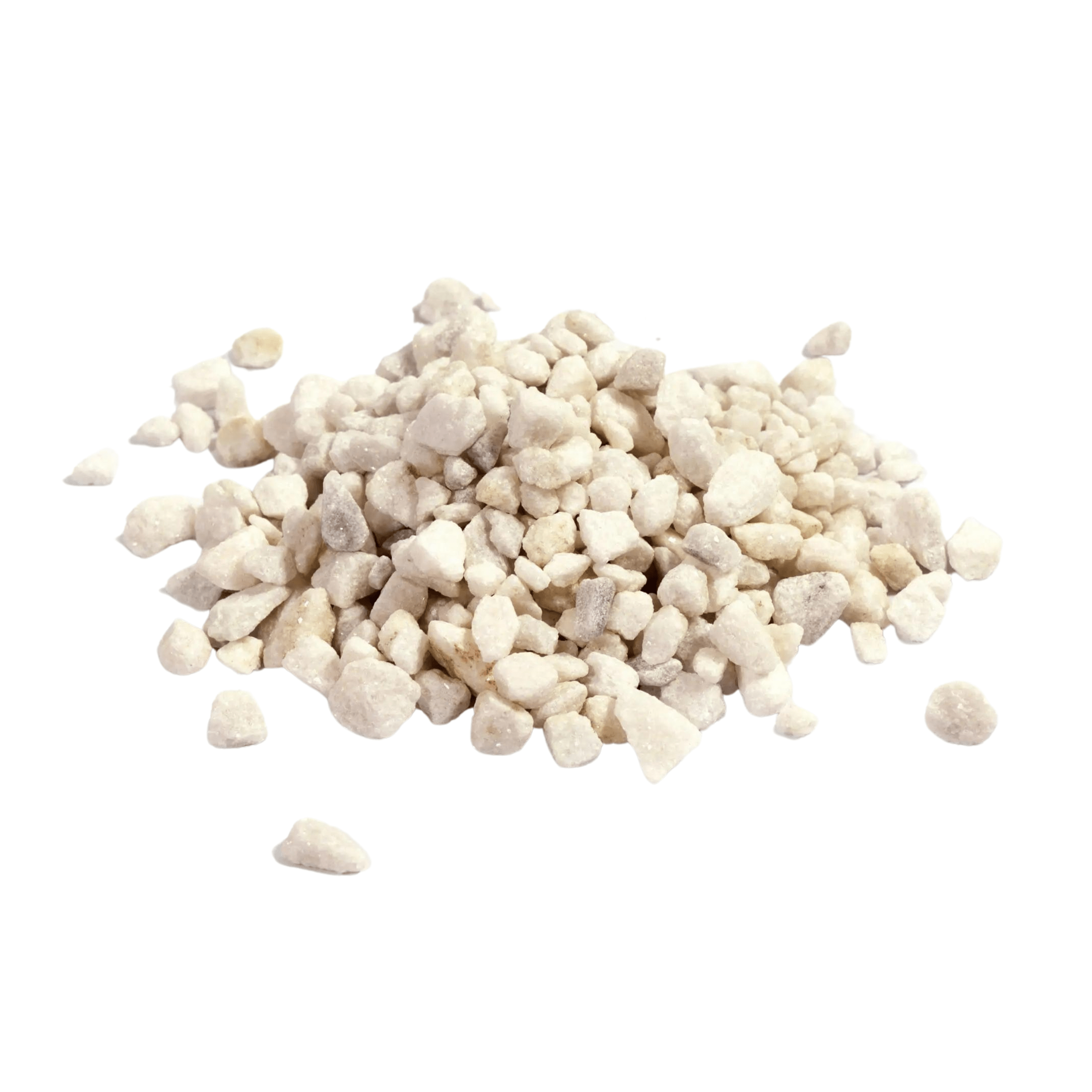 25 kg Weißer Marmorsplitt 7-15 mm Körnung