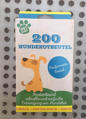 Hundekotbeutel mit Frischeduft 200 Stück